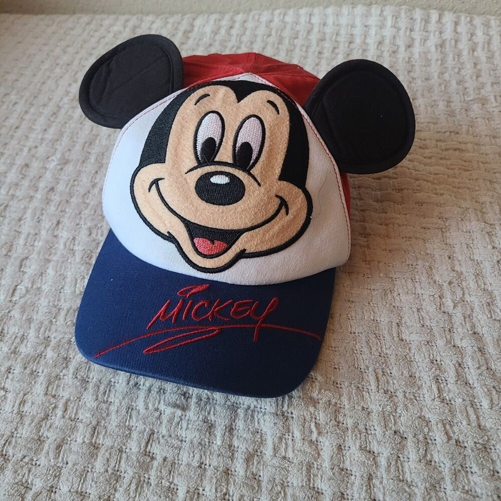 Disneyland Disney Mickey Mouse Hat Infant Size One Size Fits